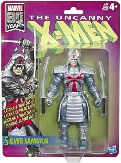 Hasbro Marvel Legends Retro Series Silver Samurai Wave 1 Action Figure