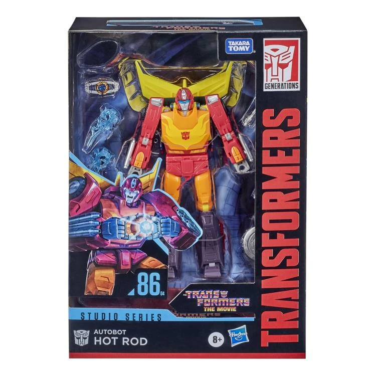 Hasbro Transformers Generations Studio Series 86 #04 Voyager Hot Rod Action Figure - Image 5