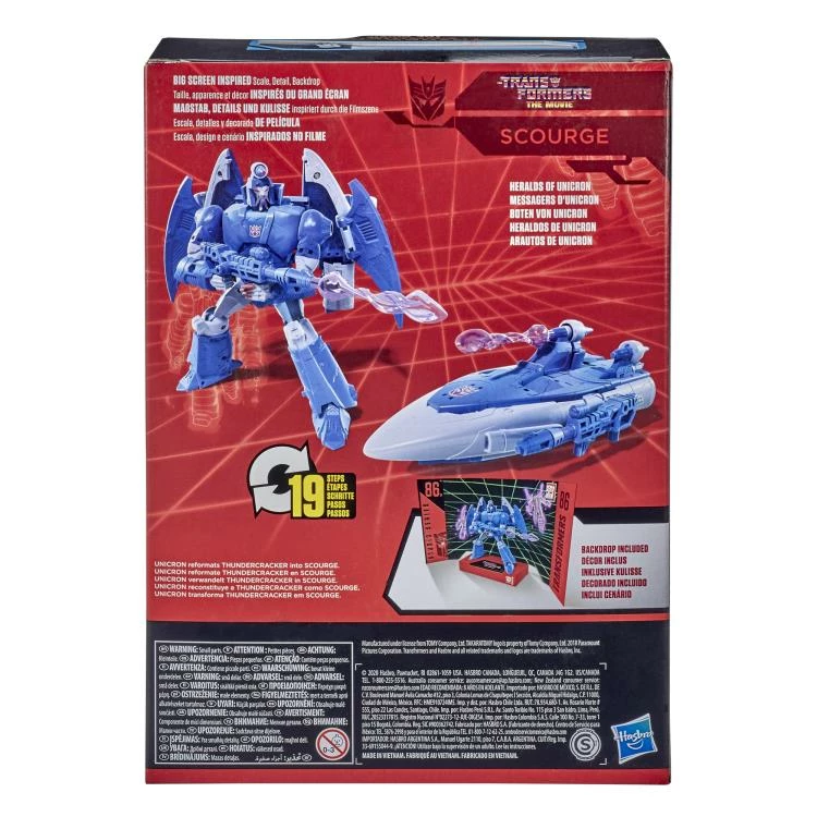 Hasbro Transformers Generations Studio Series 86 #05 Voyager Scourge Action Figure - Image 6