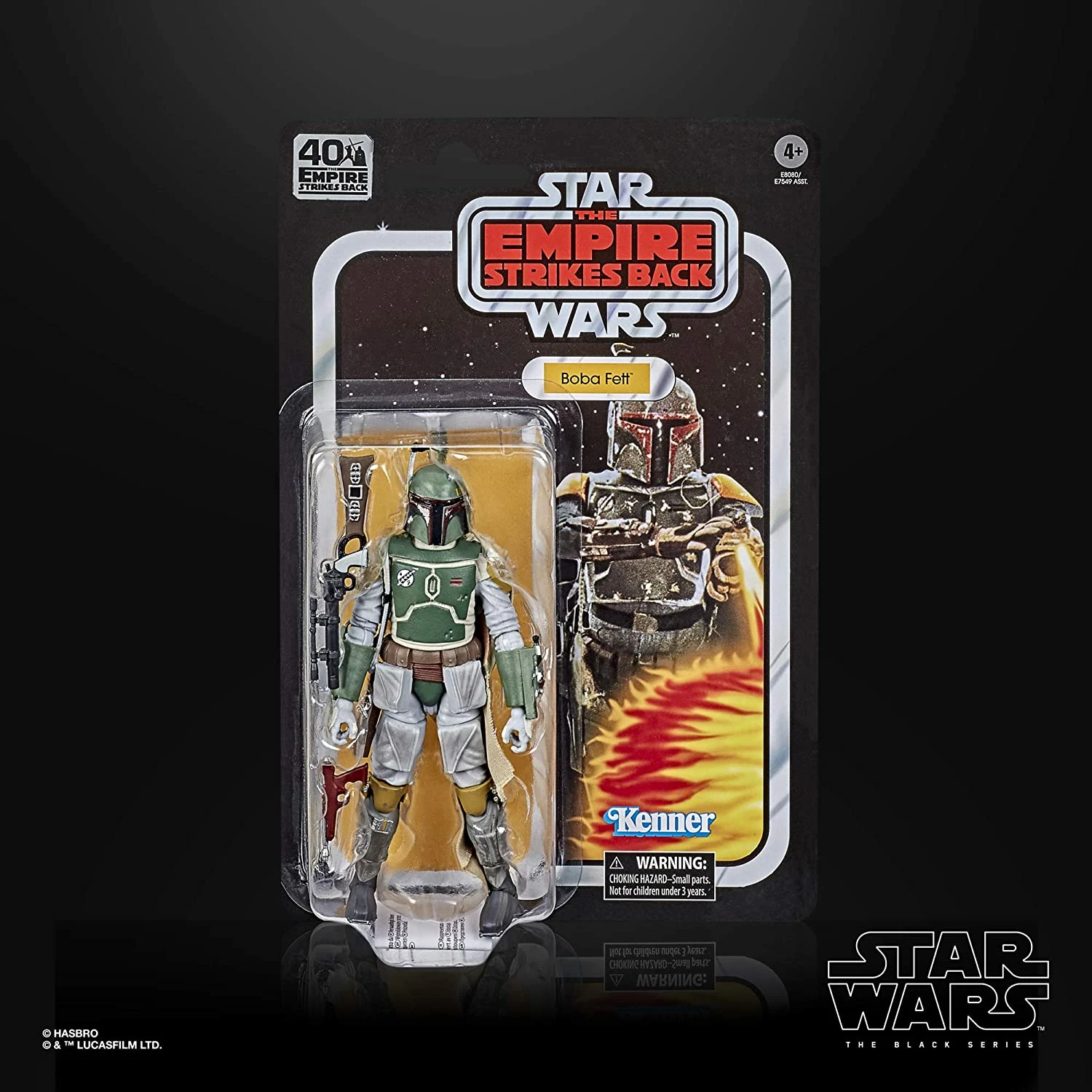 Hasbro Star Wars Black Series Empire Strikes Back 40th Anniversary Boba Fett 6 Inch Action Figure - Image 3