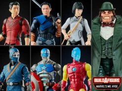 Hasbro Marvel Legends Shang-Chi Wave 1 Set Of 6 BAF Marvel's Mr. Hyde Action Figures