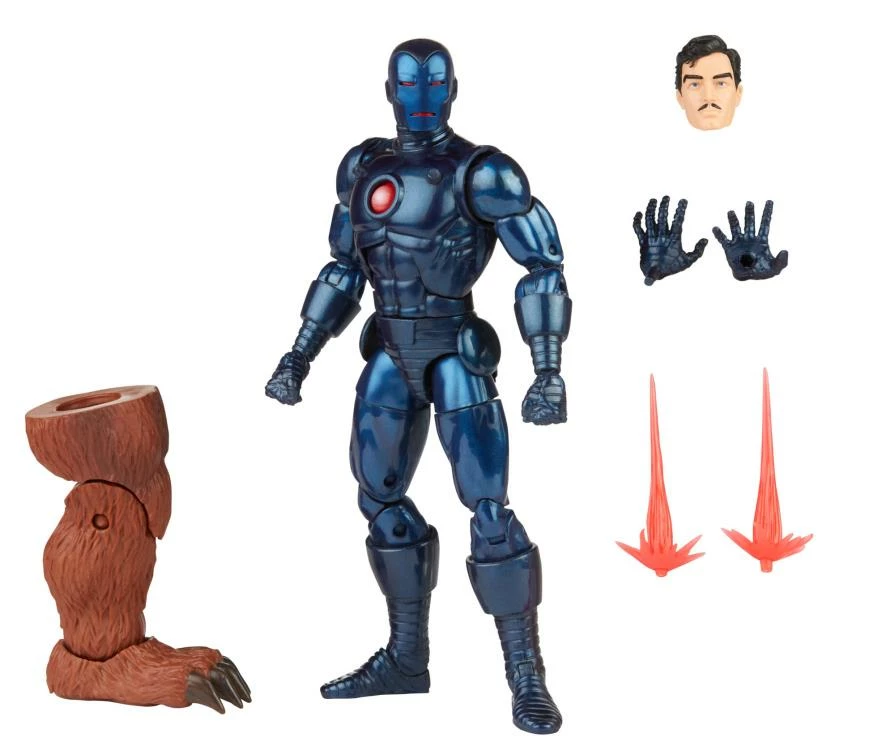 Hasbro Marvel Legends Iron Man Comic Wave 1 Set Of 7 (Ursa Major BAF) Action Figures - Image 6