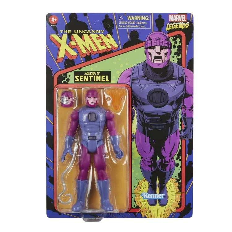 Hasbro Marvel Legends Retro Series The Uncanny X-Men Sentinel Action Figure - Image 7